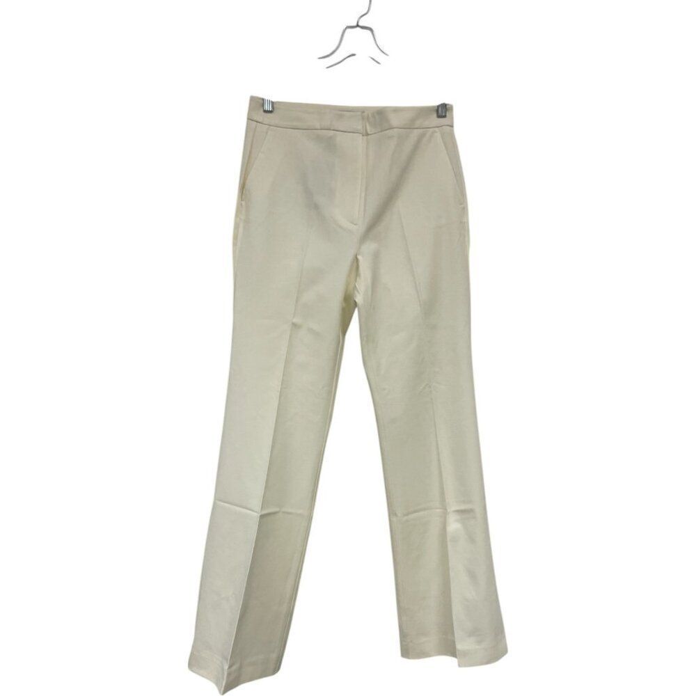 Boden Womens Bi-stretch Flared Pants trousers UK 12L US 8L Ivory R0250 NWT - Picture 2 of 10